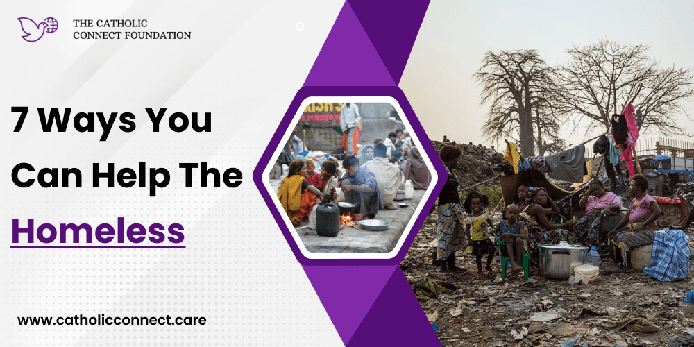 7 ways you can help the homeless